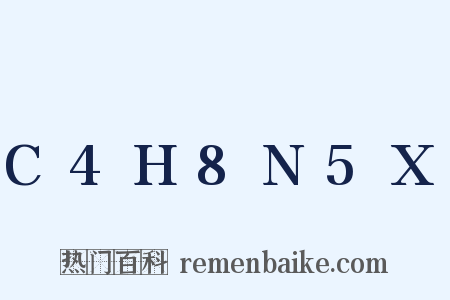 C4H8N5X是什么意思的图片